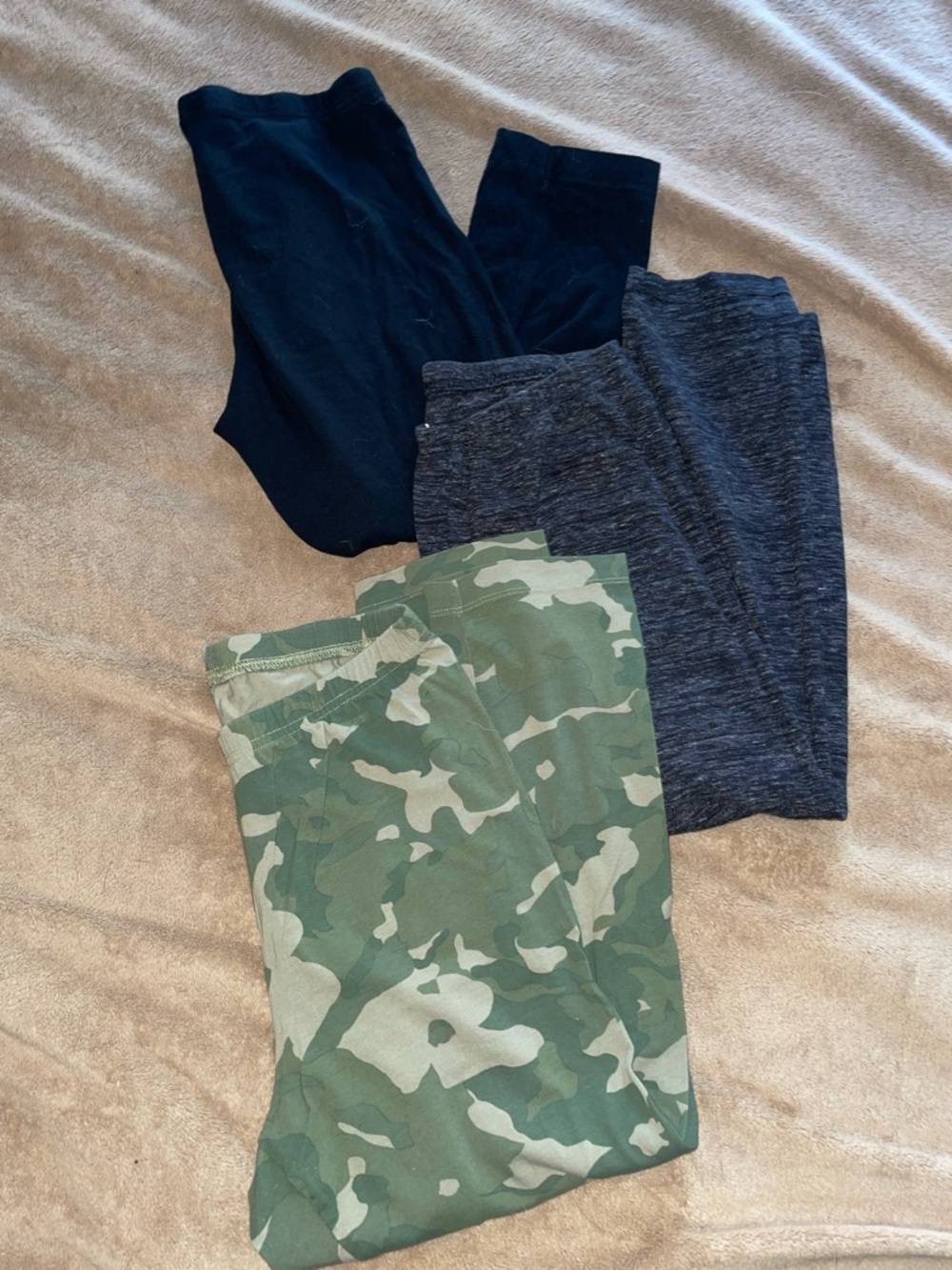 Three Pair of Cropped Leggings